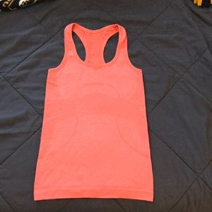 Lululemon Grapefruit Swiftly Tech Tank